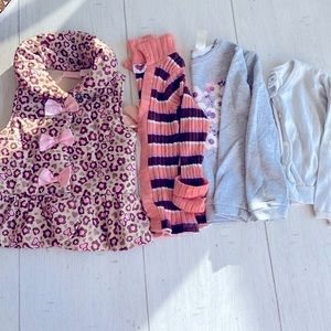 Toddler Sweater and Puffer vest bundle